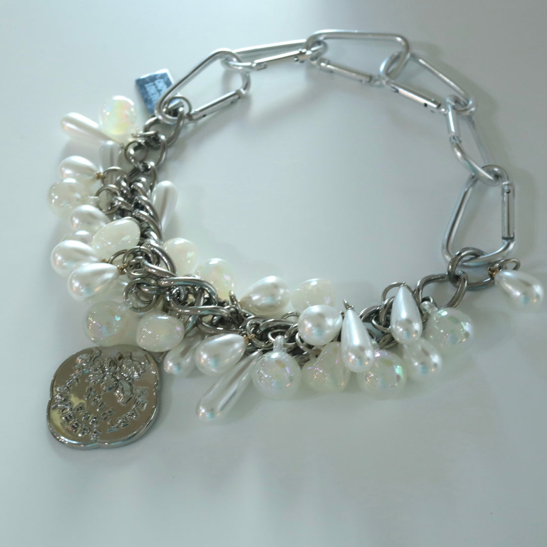 CHOPOVA LOWENA  HEART FOR KEEPS CARABINER NECKLACE