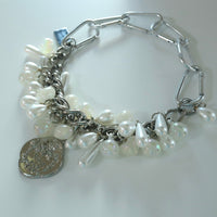 CHOPOVA LOWENA  HEART FOR KEEPS CARABINER NECKLACE
