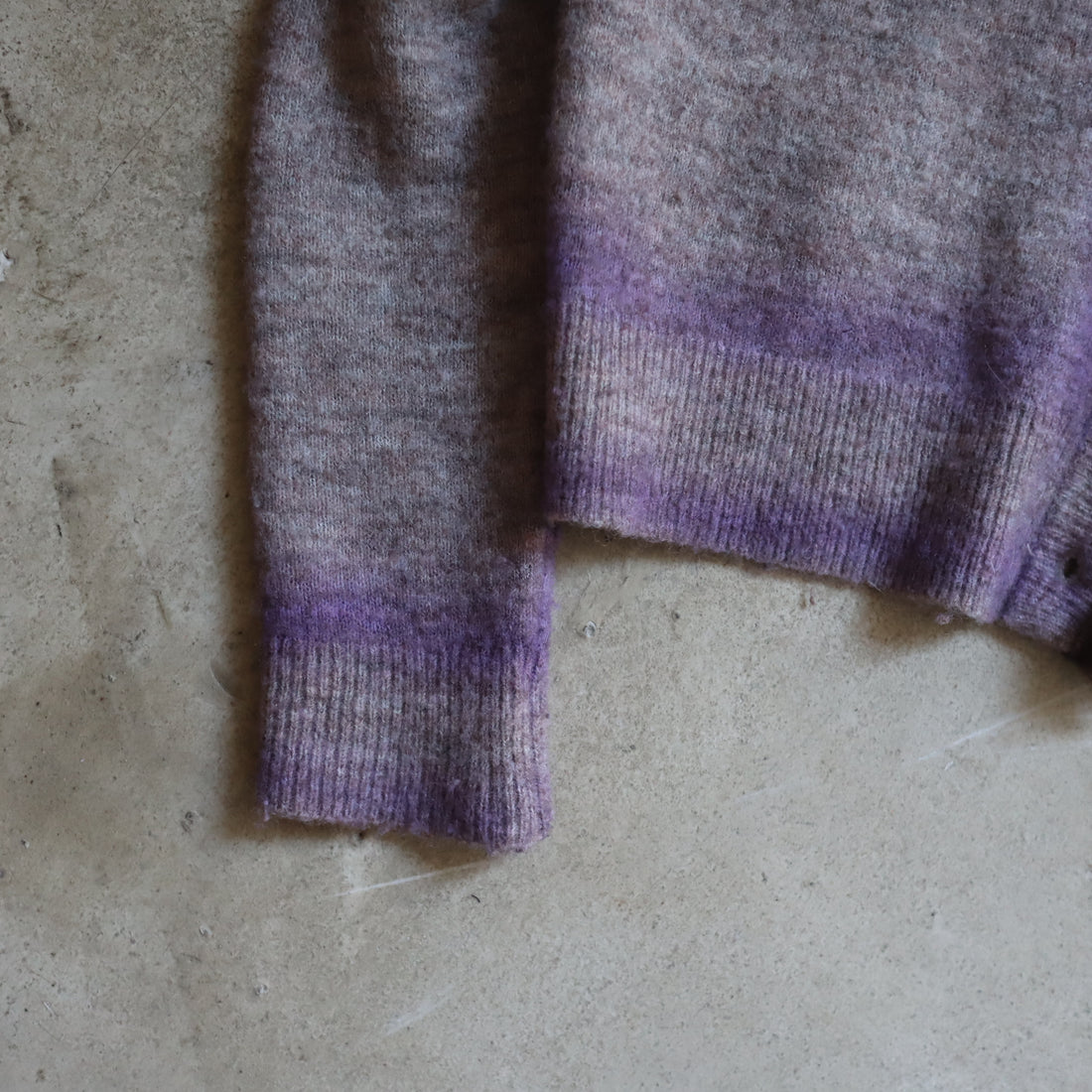 PROTOTYPES  FUR TRIM CARDIGAN