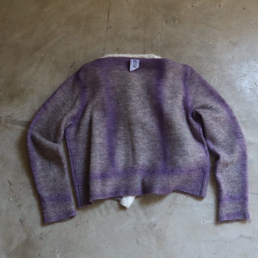 PROTOTYPES  FUR TRIM CARDIGAN