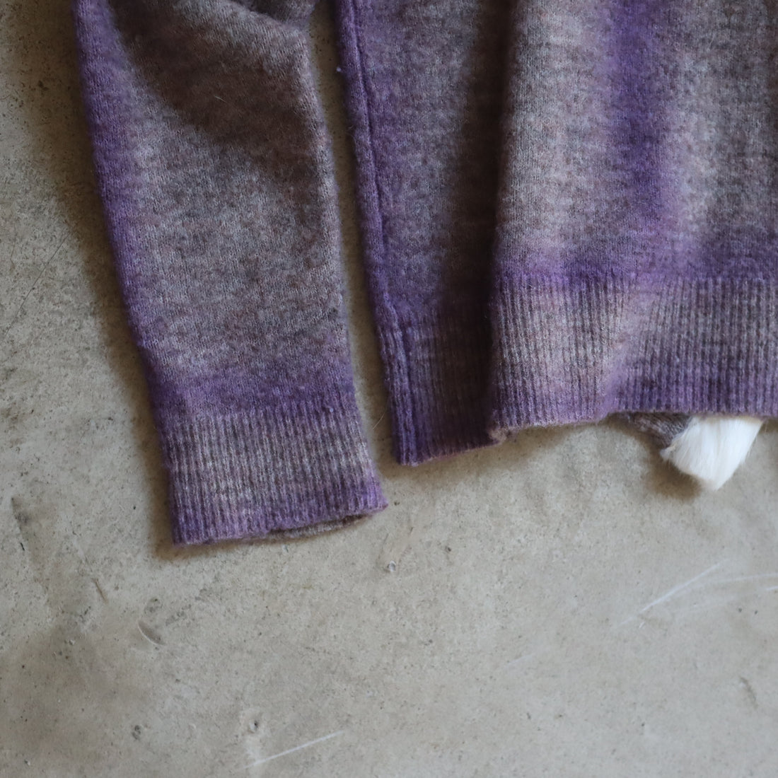 PROTOTYPES  FUR TRIM CARDIGAN