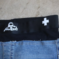 PROTOTYPES  WAISTBAND DENIM PENCIL SKIRT