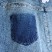 PROTOTYPES  WAISTBAND DENIM PENCIL SKIRT