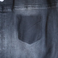 PROTOTYPES  WAISTBAND DENIM PENCIL SKIRT