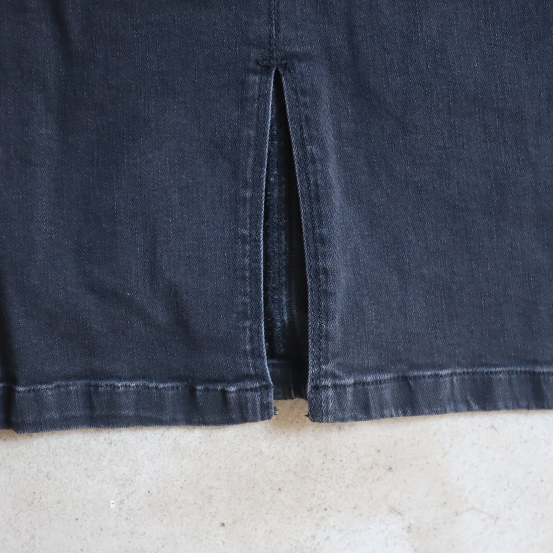 PROTOTYPES  WAISTBAND DENIM PENCIL SKIRT