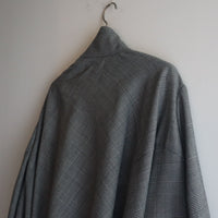 ANREALAGE   BALL STAND COLLAR COAT