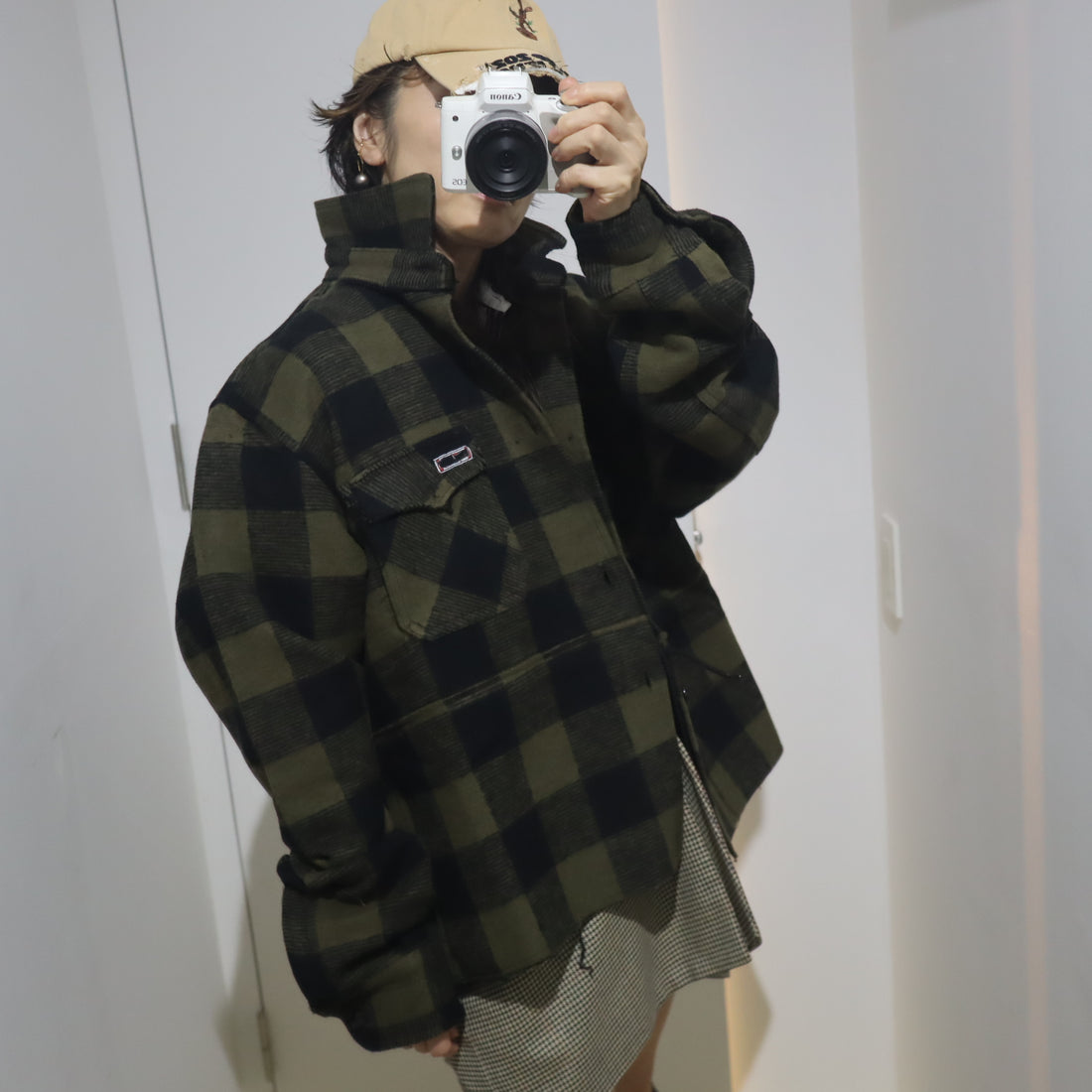 PROTOTYPES  FLANNEL TOGGLE SHIRT