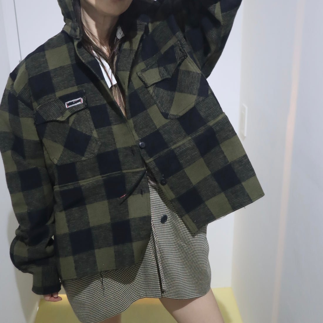 PROTOTYPES  FLANNEL TOGGLE SHIRT