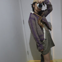 PROTOTYPES  FUR TRIM CARDIGAN