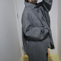 ANREALAGE   BALL STAND COLLAR COAT
