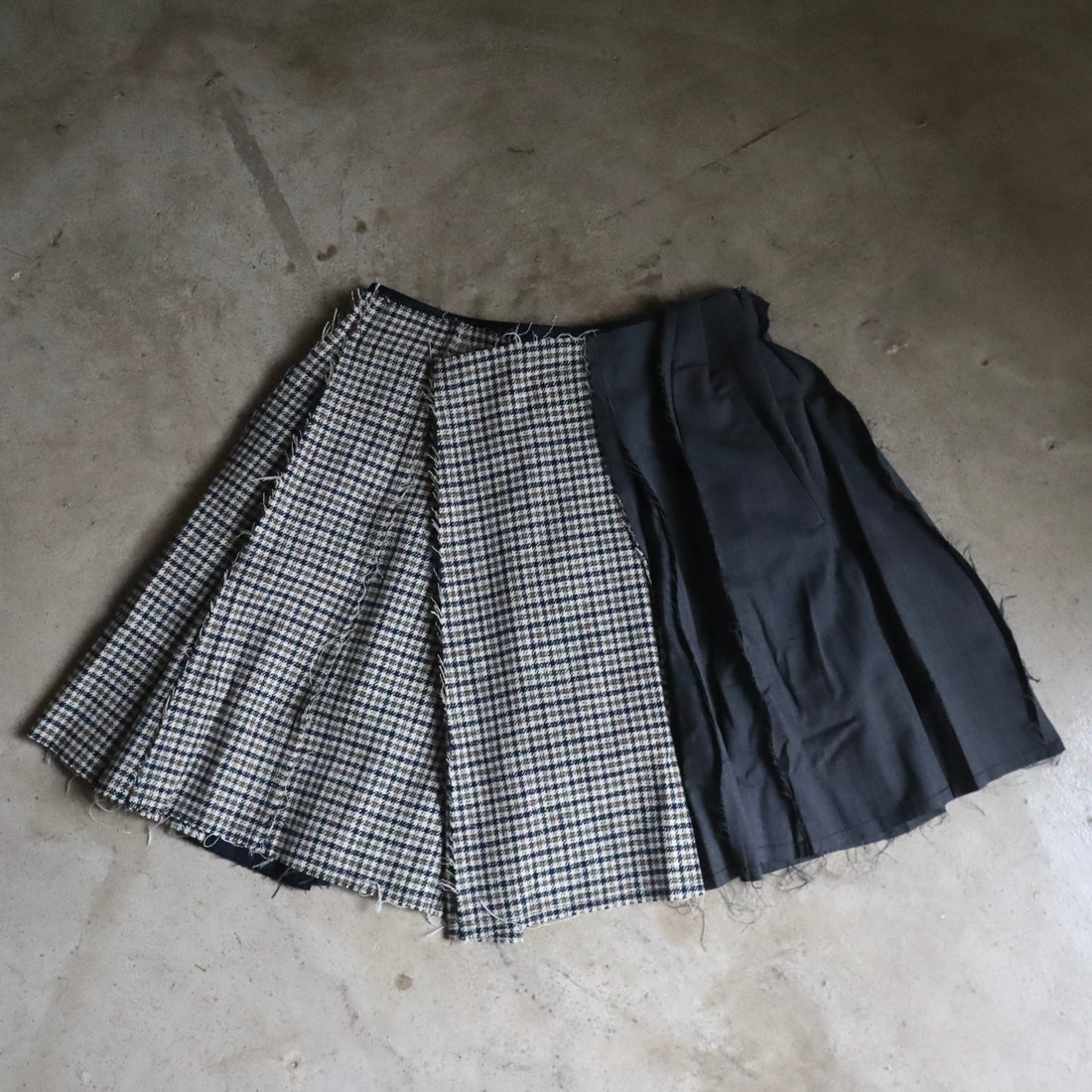 FAÇON JACMIN  JAMELIA SHORT KILT SKIRT