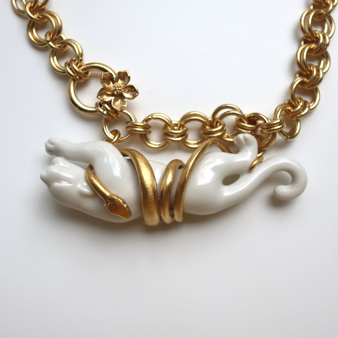 ANDRESGALLARDO  LOVE EMBRACE NECKLACE
