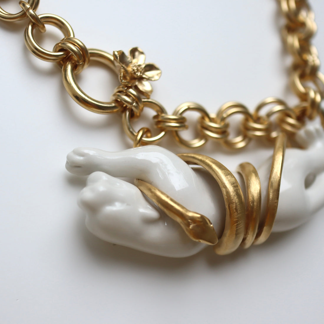 ANDRESGALLARDO  LOVE EMBRACE NECKLACE