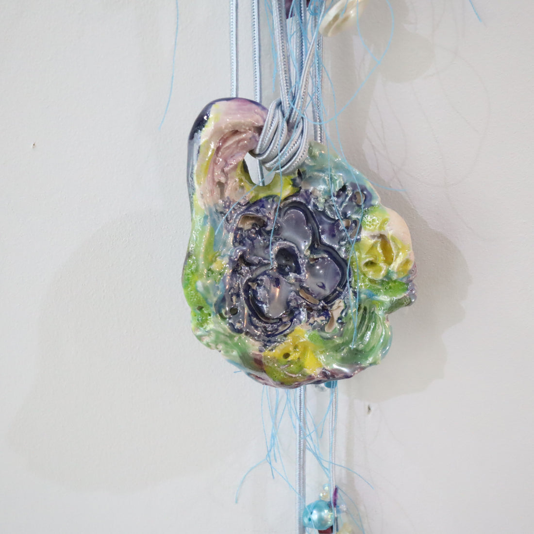 MATHILDA HIRON  SILVER ONDINES NECKLACE