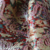 JULIA HEUER  HANDPLEATED KENZA SKIRT IRIDESCENTJIM