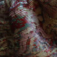 JULIA HEUER  HANDPLEATED KENZA SKIRT IRIDESCENTJIM