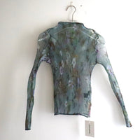 JULIA HEUER  LEE PLEATED TOP TRANSPARENT