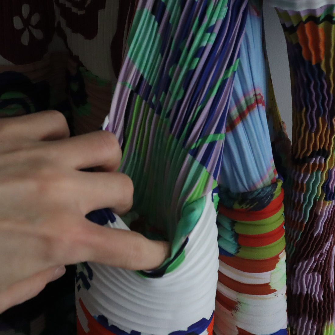 ＜EXCLUSIVE＞JULIA HEUER  PHOEBE HANDPLEATED DRESS