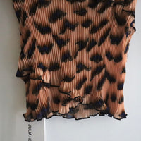 ＜EXCLUSIVE＞JULIA HEUER  LASSE PLEATED TOP FRED