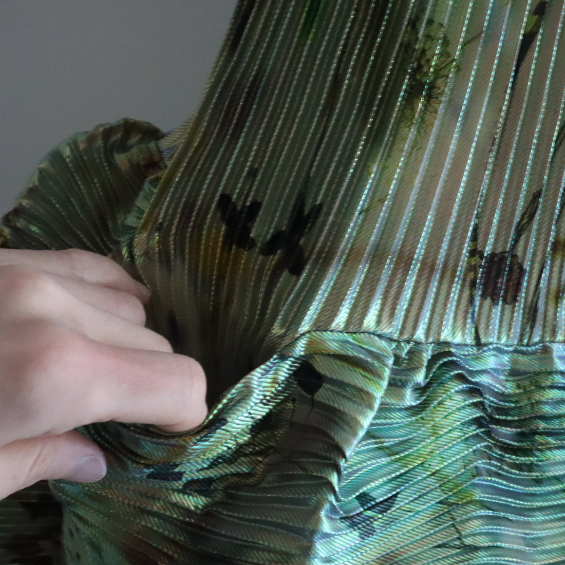 JULIA HEUER  MOON PLEATED DRESS