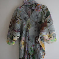 JULIA HEUER  HANDPLEATED STACY KAFTAN