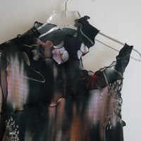 JULIA HEUER  MATTI SMOCKED TOP