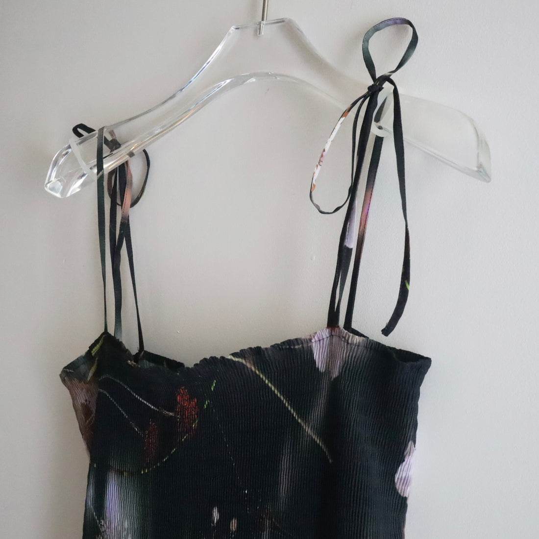JULIA HEUER  LENI REVERSIBLE SMOCKED DRESS