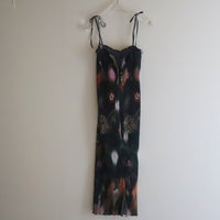 JULIA HEUER  LENI REVERSIBLE SMOCKED DRESS