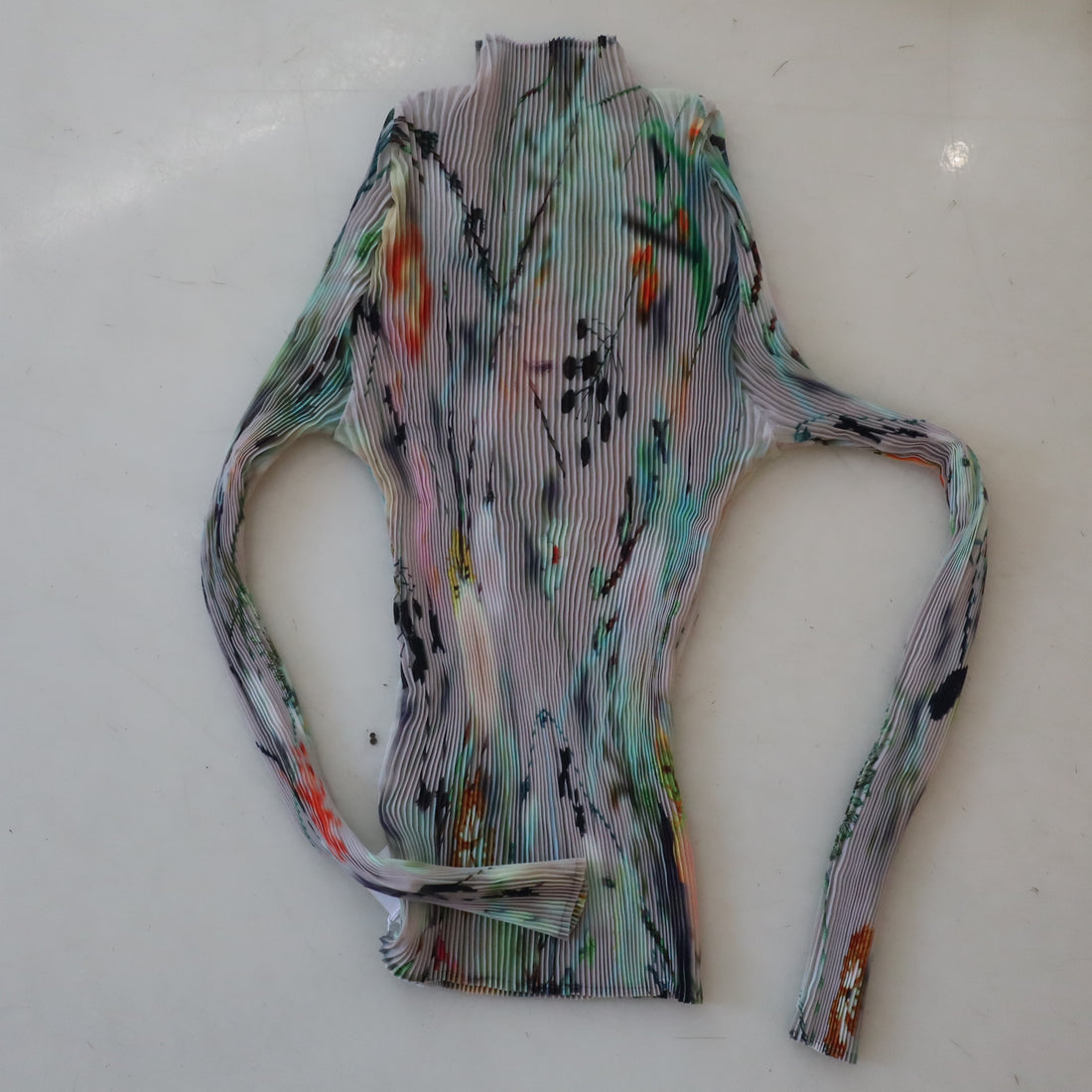 JULIA HEUER  LEE PLEATED TOP FRANCES