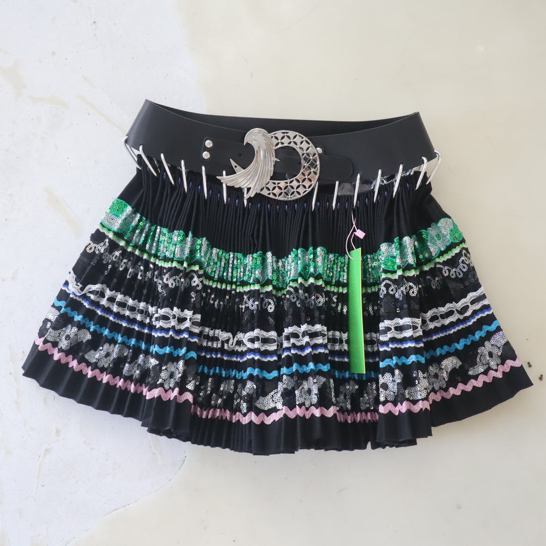 CHOPOVA LOWENA  STARBRITES MINI CARABINER SKIRT
