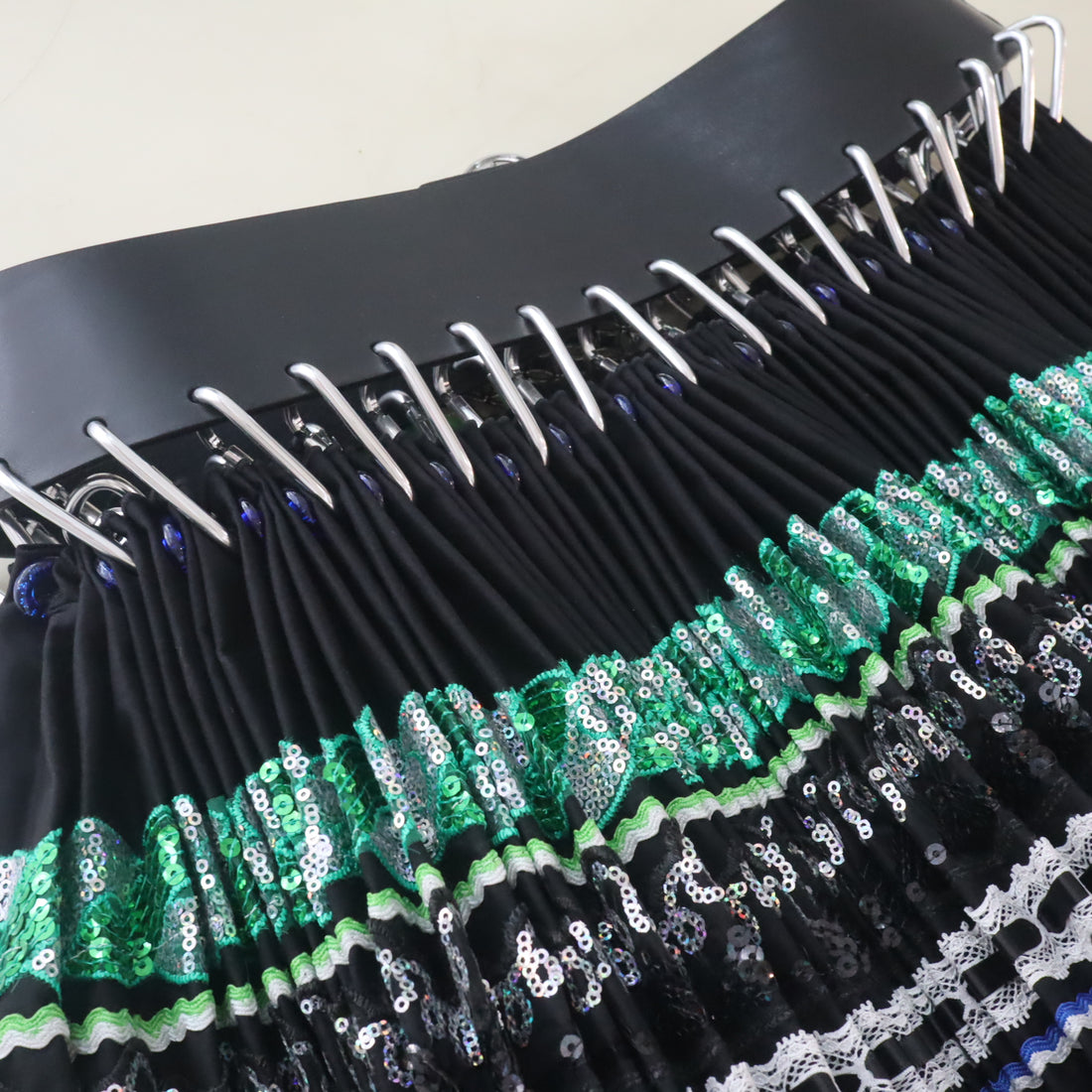 CHOPOVA LOWENA  STARBRITES MINI CARABINER SKIRT