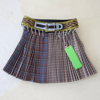 CHOPOVA LOWENA  COTTON MINI CARABINER SKIRT