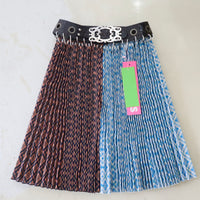 CHOPOVA LOWENA  PAT KNEE CARABINER SKIRT