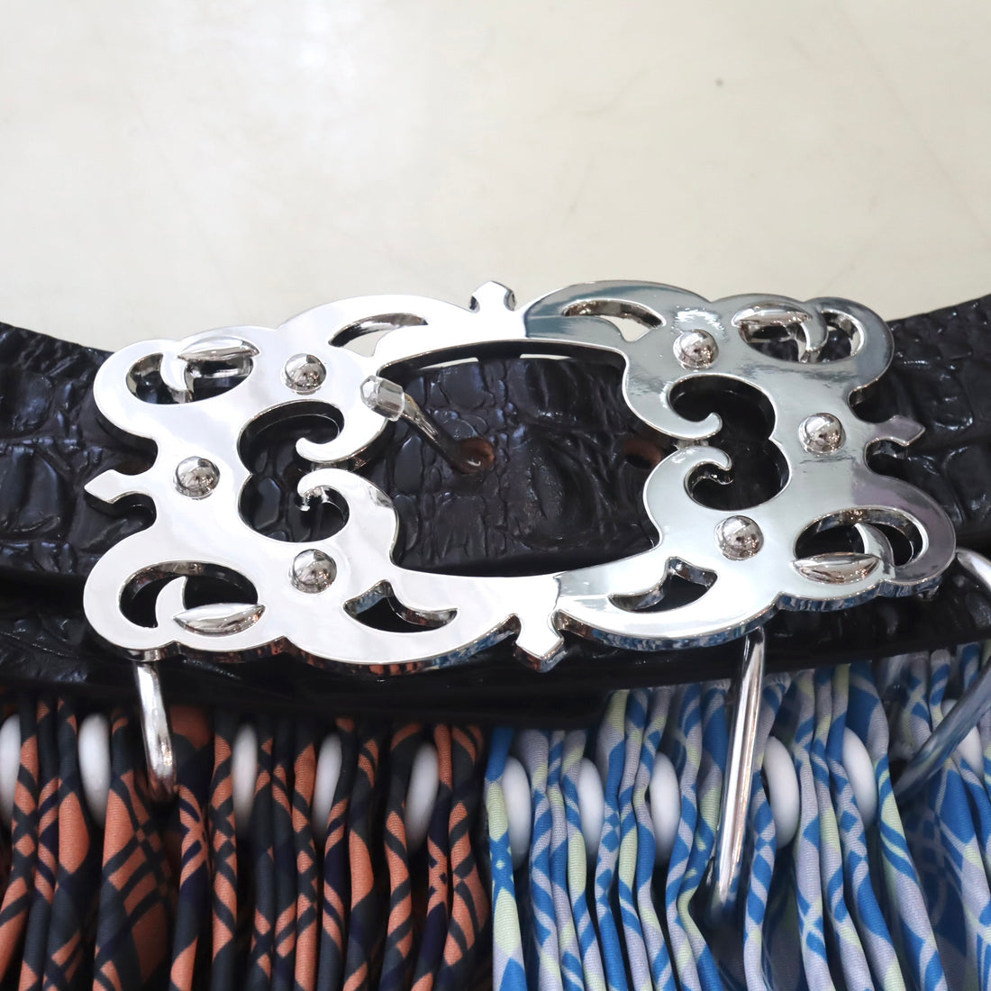 CHOPOVA LOWENA  PAT KNEE CARABINER SKIRT