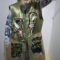 VAVA DUDU  EMBROIDERY LONG VEST