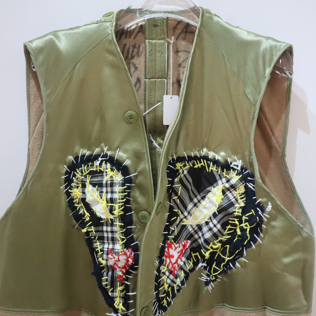 VAVA DUDU  EMBROIDERY LONG VEST