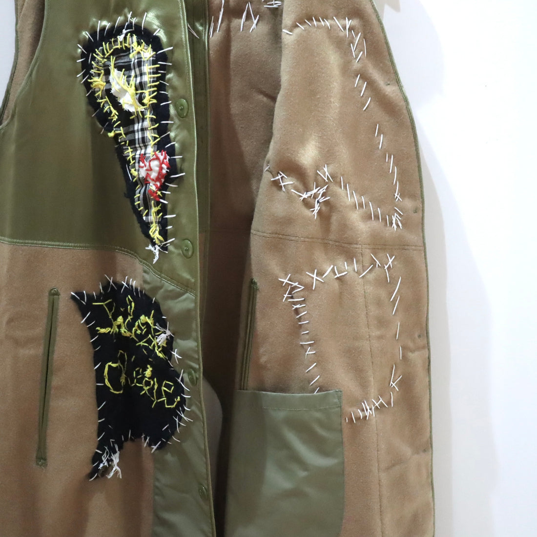 VAVA DUDU  EMBROIDERY LONG VEST