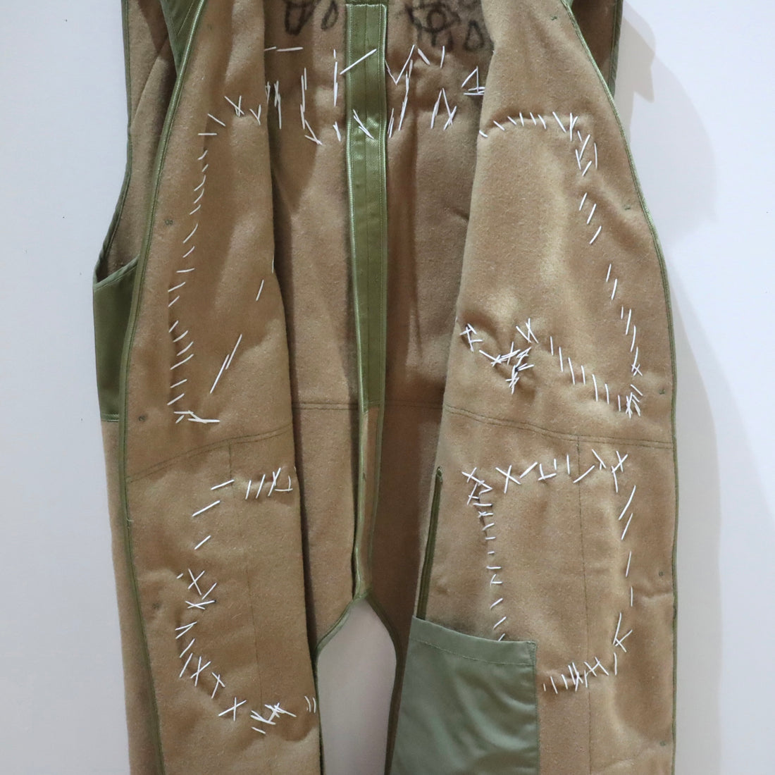VAVA DUDU  EMBROIDERY LONG VEST