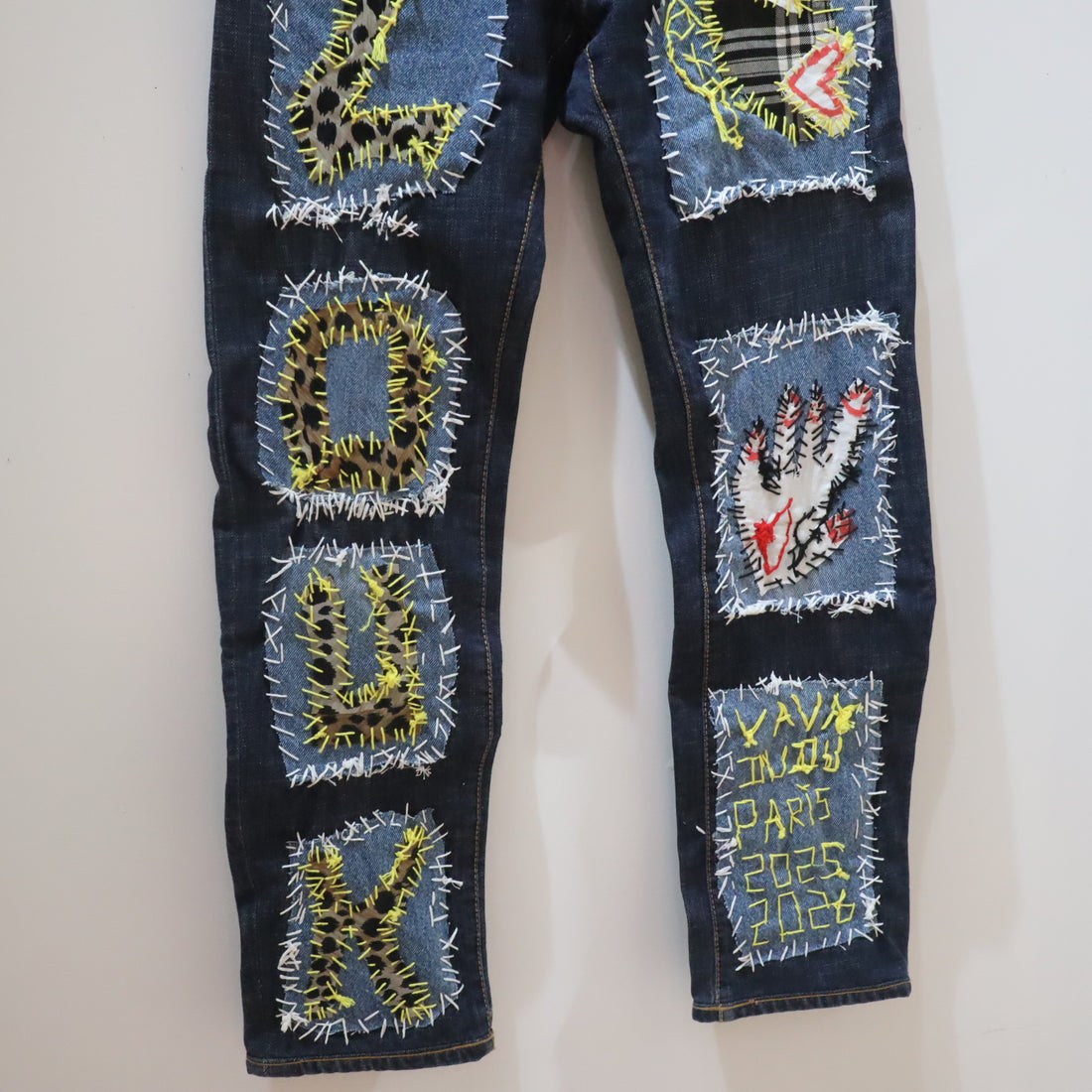 VAVA DUDU  EMBROIDERY PANTS