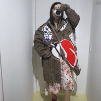 VAVA DUDU  EMBROIDERY COAT