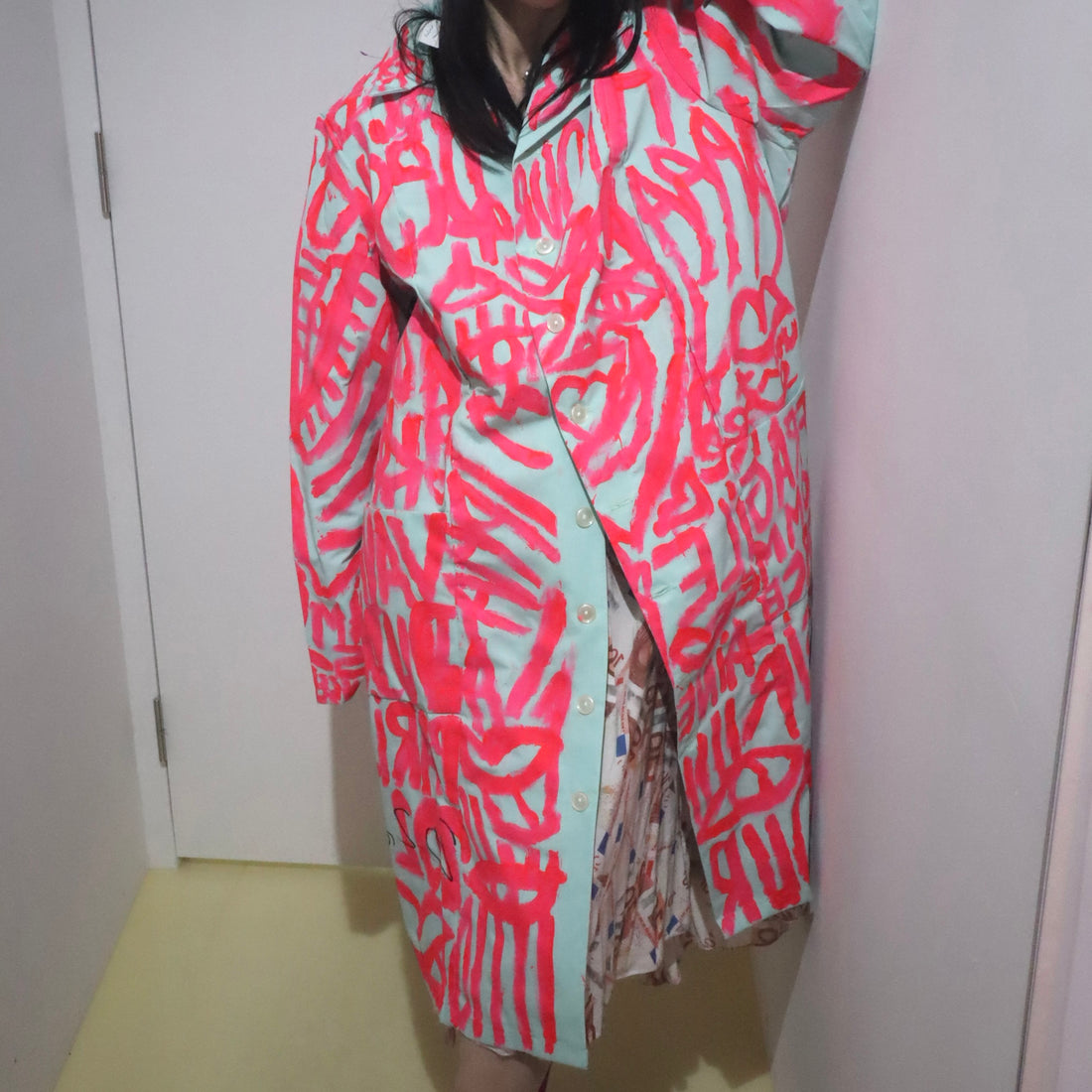 VAVA DUDU  PAINT COAT