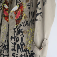 VAVA DUDU  EMBROIDERY COAT