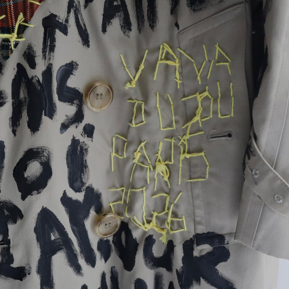 VAVA DUDU  EMBROIDERY COAT