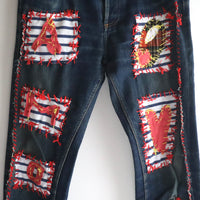 VAVA DUDU  EMBROIDERY PANTS