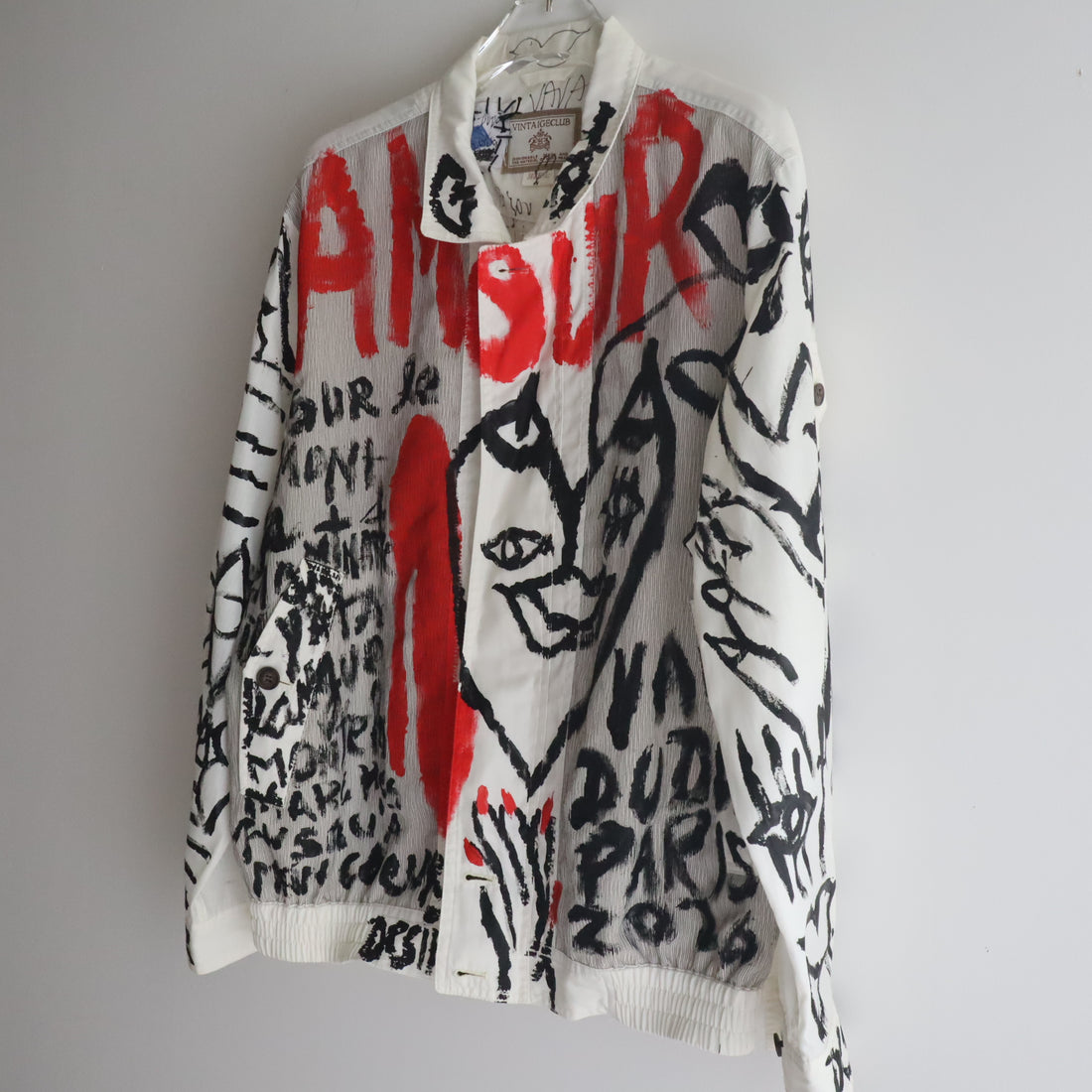 VAVA DUDU  PAINT JACKET
