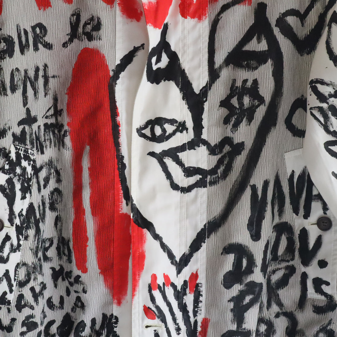 VAVA DUDU  PAINT JACKET