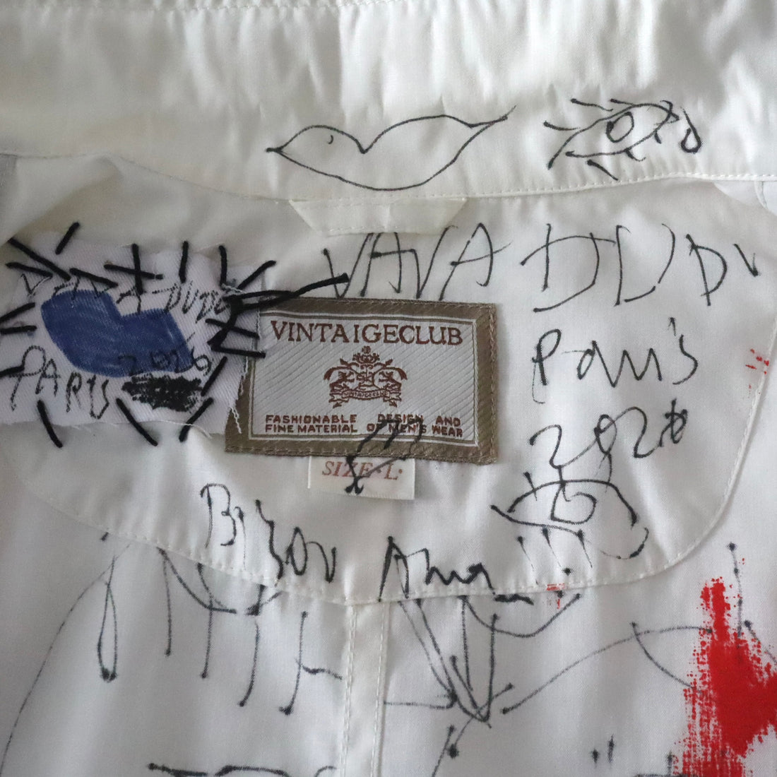 VAVA DUDU  PAINT JACKET