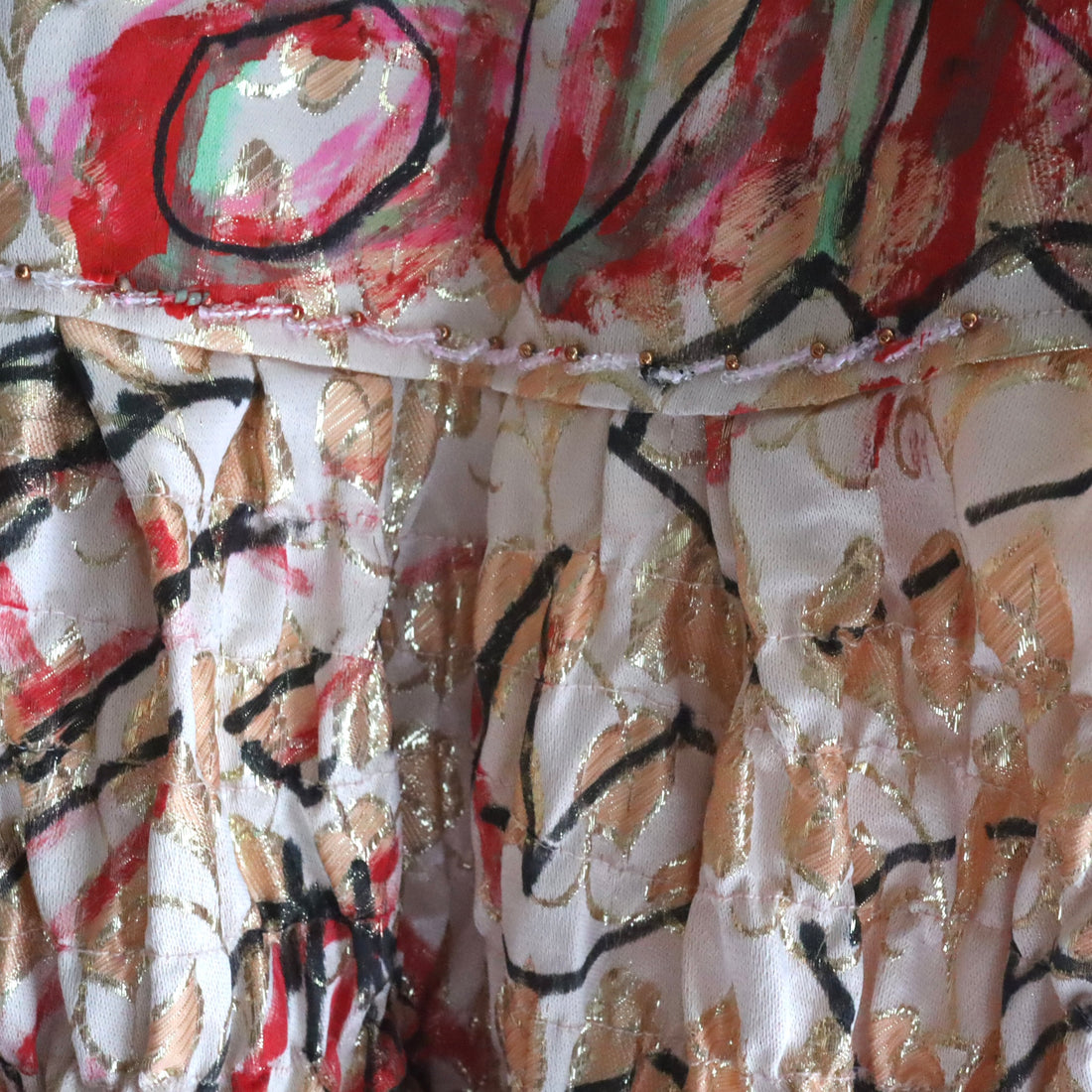 VAVA DUDU  PAINT DRESS