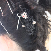 LOU DE BÈTOLY  HAIR COMB BLACK1