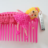 LOU DE BÈTOLY  HAIR COMB PINK